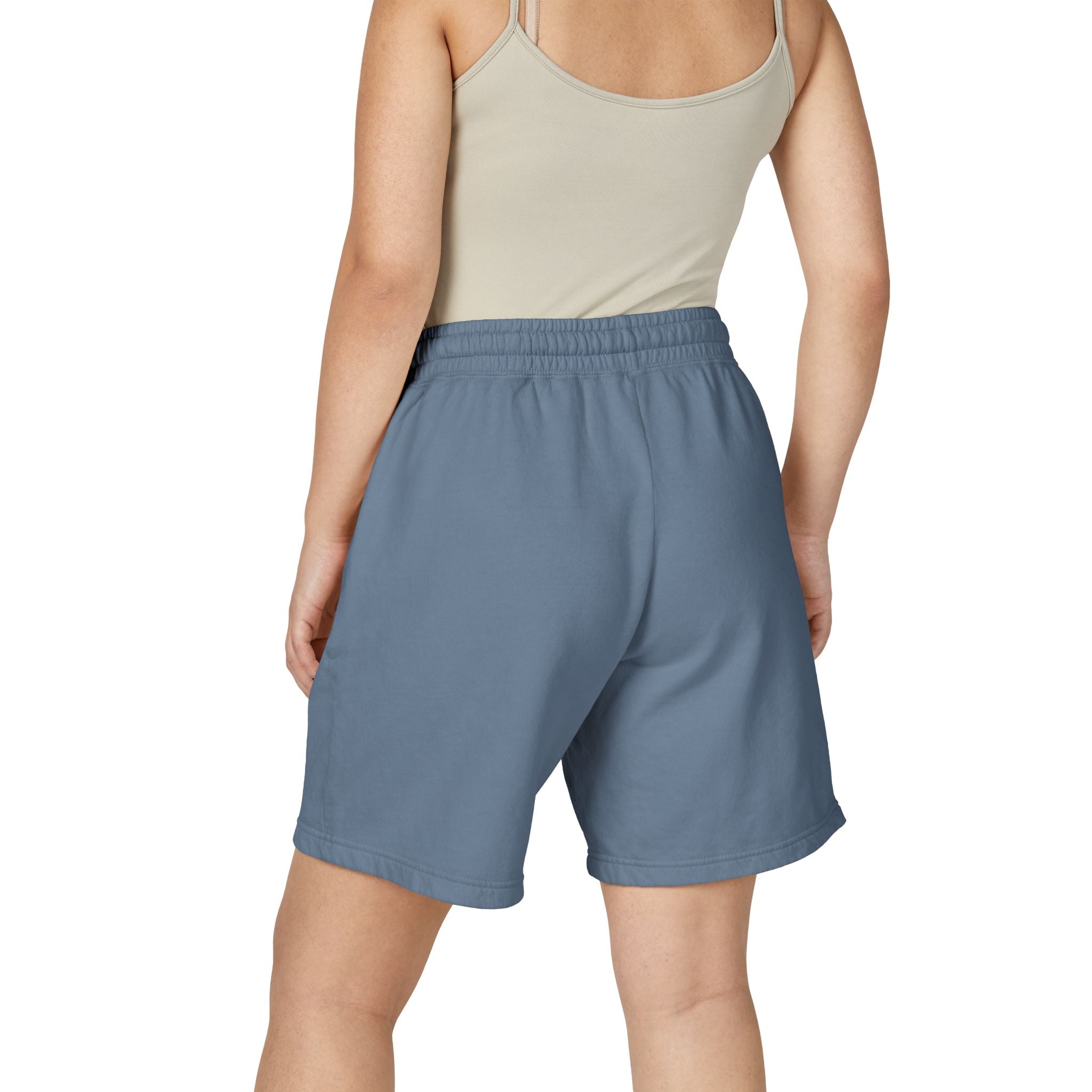 Unisex Garment-Dyed Lightweight Fleece Sweat Shorts