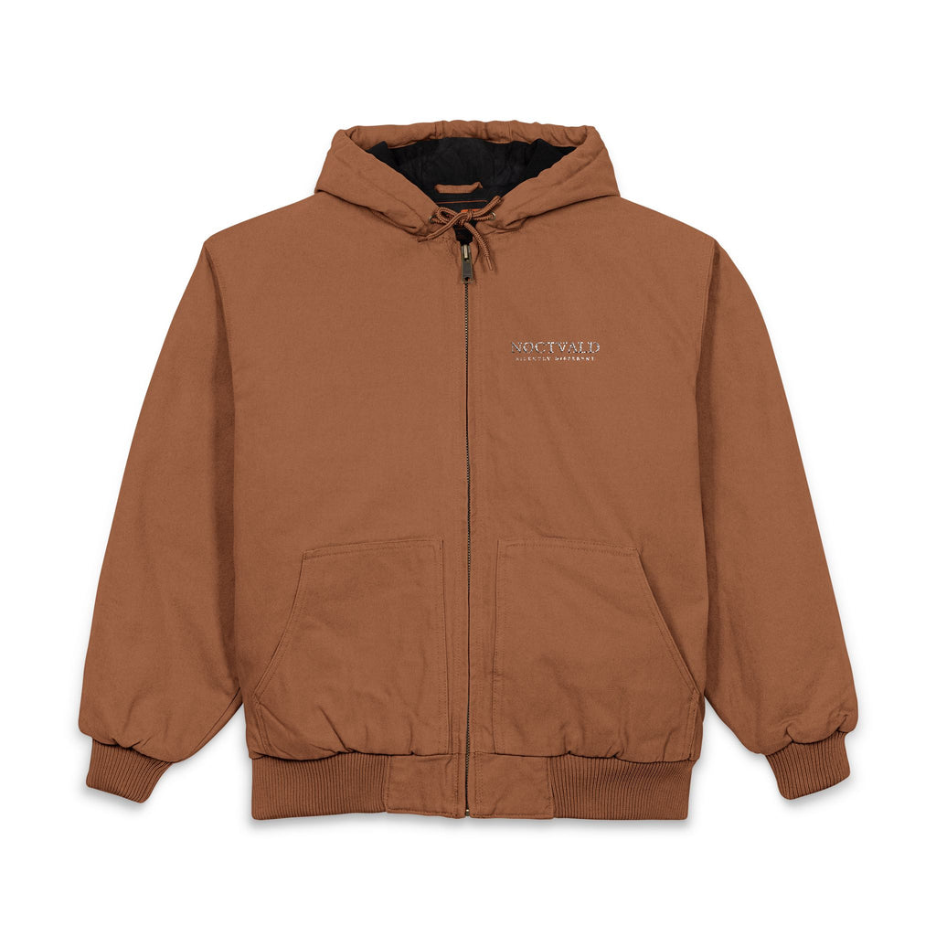 CornerStone® Men's Duck Cloth Hooded Work Jacket (Embroidery)