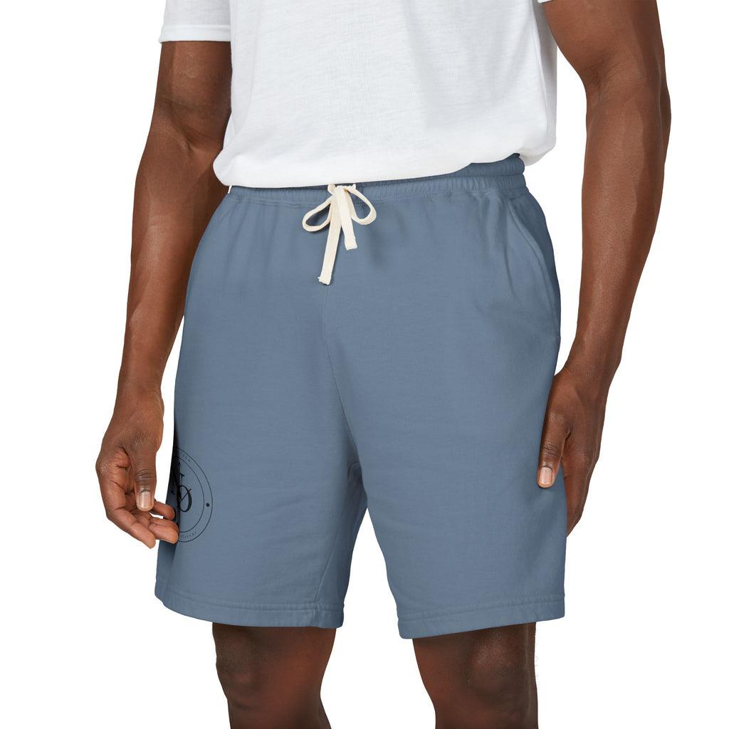 Unisex Garment-Dyed Lightweight Fleece Sweat Shorts
