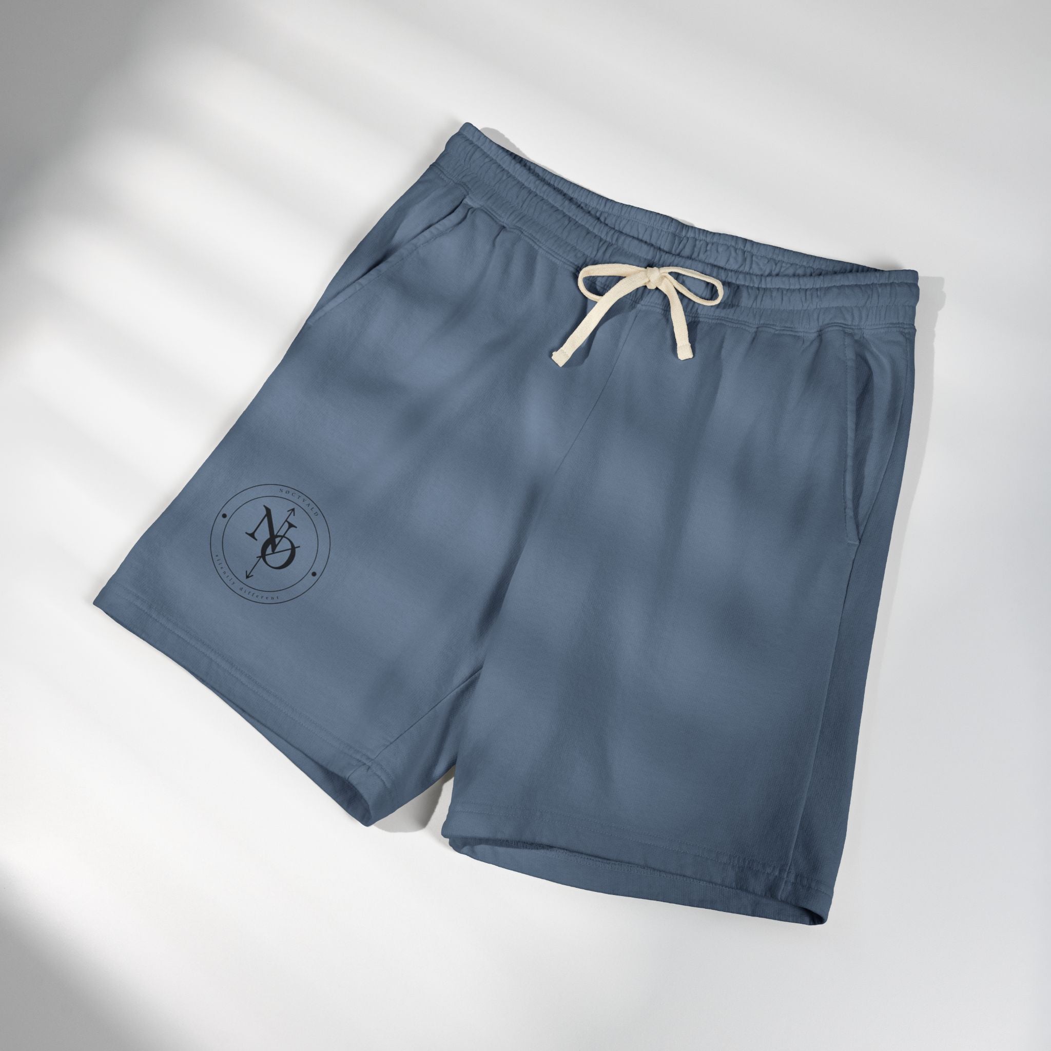 Unisex Garment-Dyed Lightweight Fleece Sweat Shorts